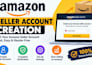 create, setup amazon individual or business seller accounts